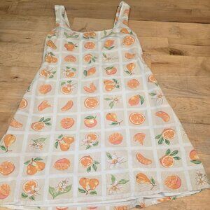 Peach sun dress